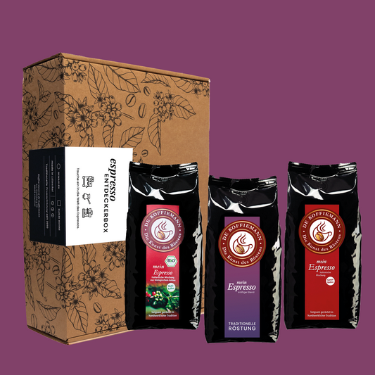 Entdeckerbox Espresso mit Bio