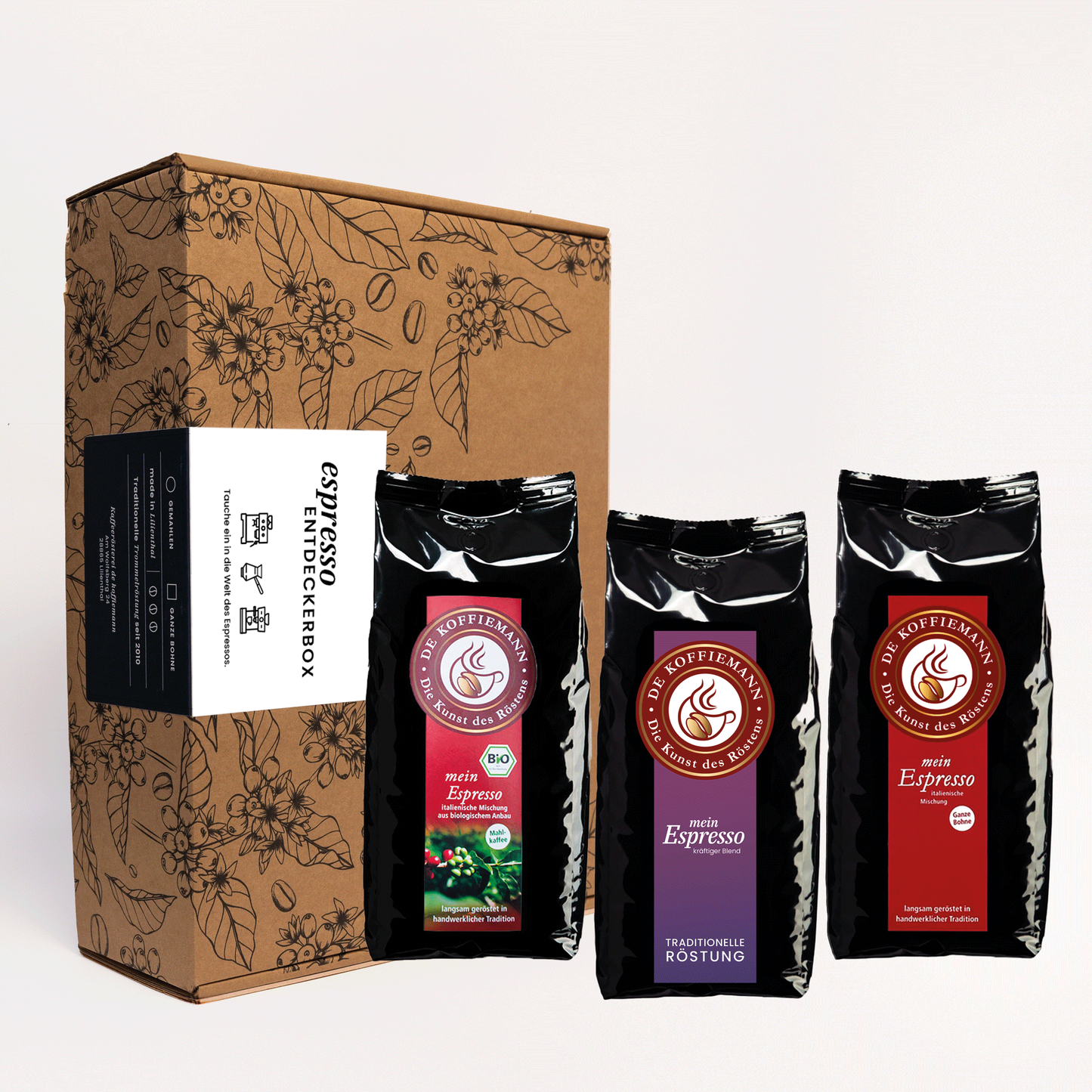 Entdeckerbox Espresso mit Bio